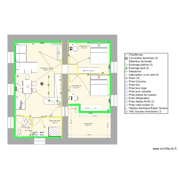 22/08/2022 R+1. Plan de 0 pièce et 0 m2
