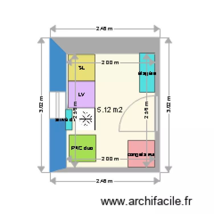 céllier. Plan de céllier. Plan de