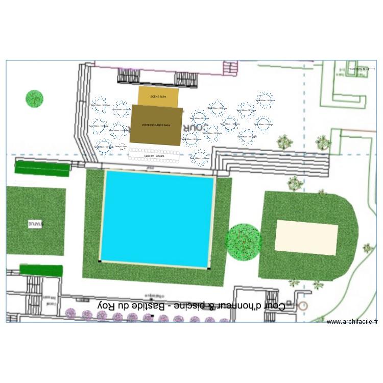 Diner R&D. Plan de 0 pièce et 0 m2