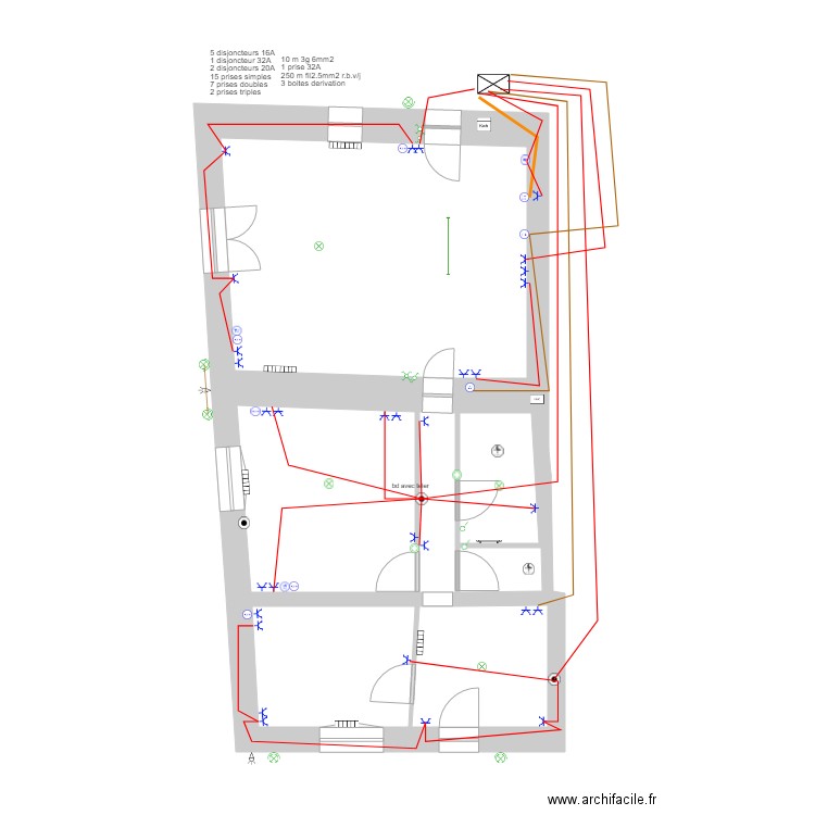 alice prises. Plan de 0 pièce et 0 m2