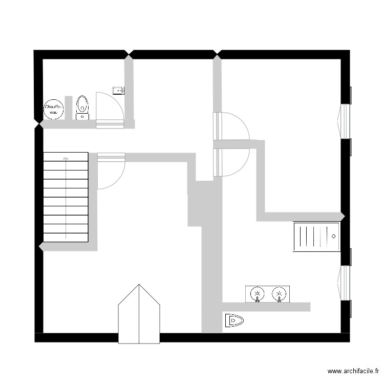 Aménagement combles. Plan de 0 pièce et 0 m2