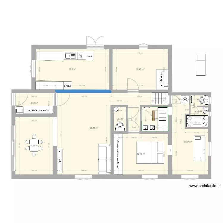 Maison Alex et Emilie v6. Plan de 