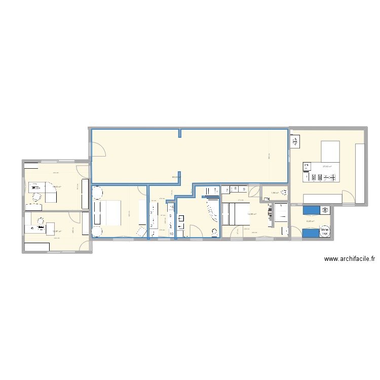 NEW BIJA 1BB8. Plan de 0 pièce et 0 m2