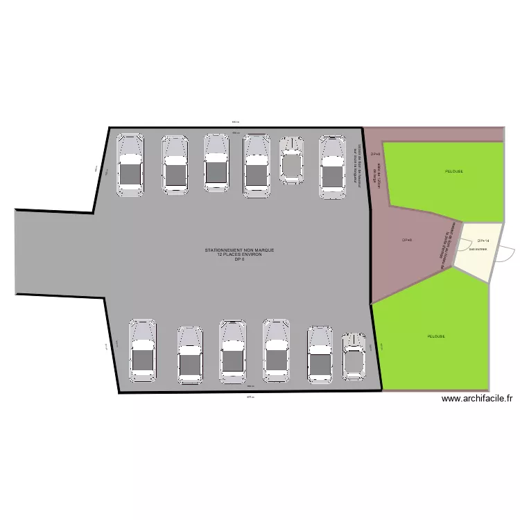 SCP BOUIS DEQUIDT EXTERIEUR AVANT TRAVAUX. Plan de SCP BOUIS DEQUIDT EXTERIEUR AVANT TRAVAUX. Plan de