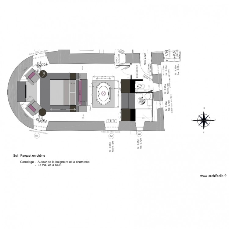 CHAMBRE 1 final A. Plan de 0 pièce et 0 m2