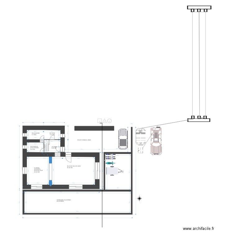 BERGERIE RDC PC FINAL. Plan de 0 pièce et 0 m2
