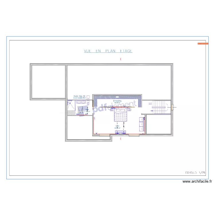 Plan PC ETAGE. Plan de 