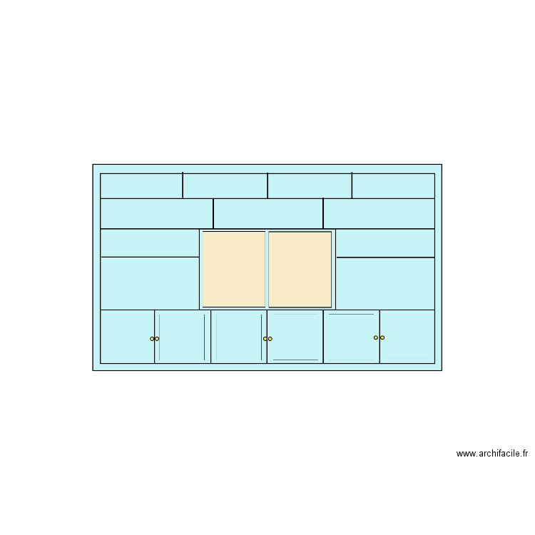 bibliotheque. Plan de 0 pièce et 0 m2