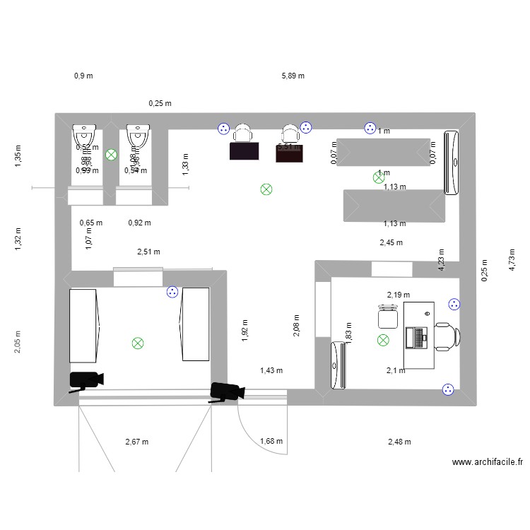 NEW FRESH. Plan de 0 pièce et 0 m2