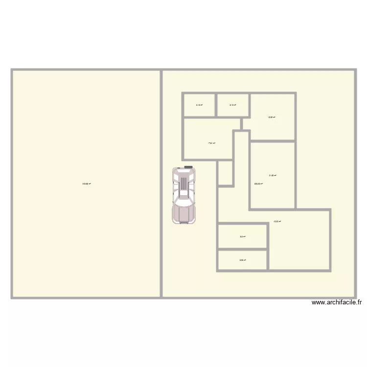 lac rose yaye d&eacute;call&eacute;. Plan de 