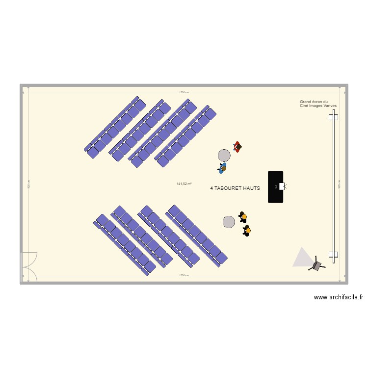 BAROLET réunion publique V2. Plan de 1 pièce et 142 m2