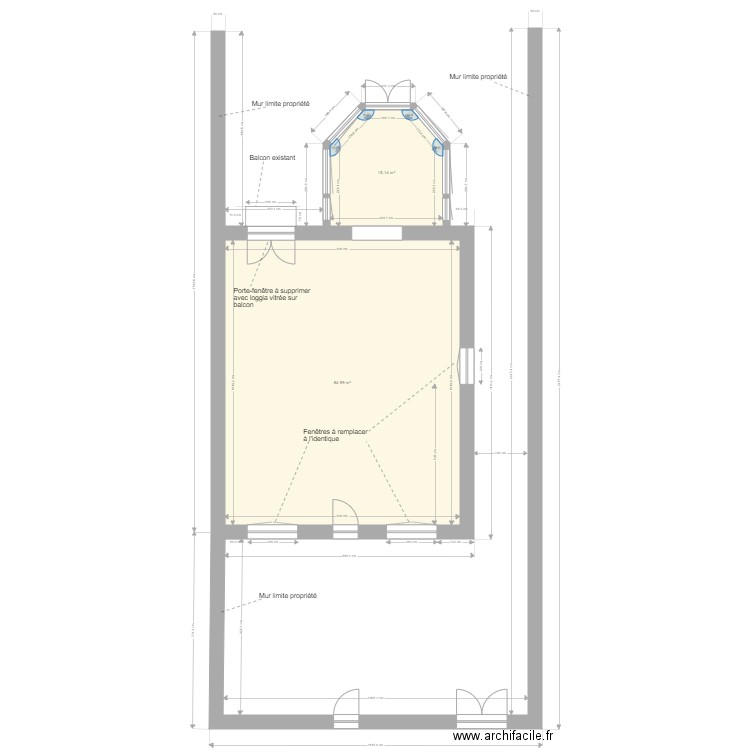 Plan masse rez de chaussée. Plan de 0 pièce et 0 m2