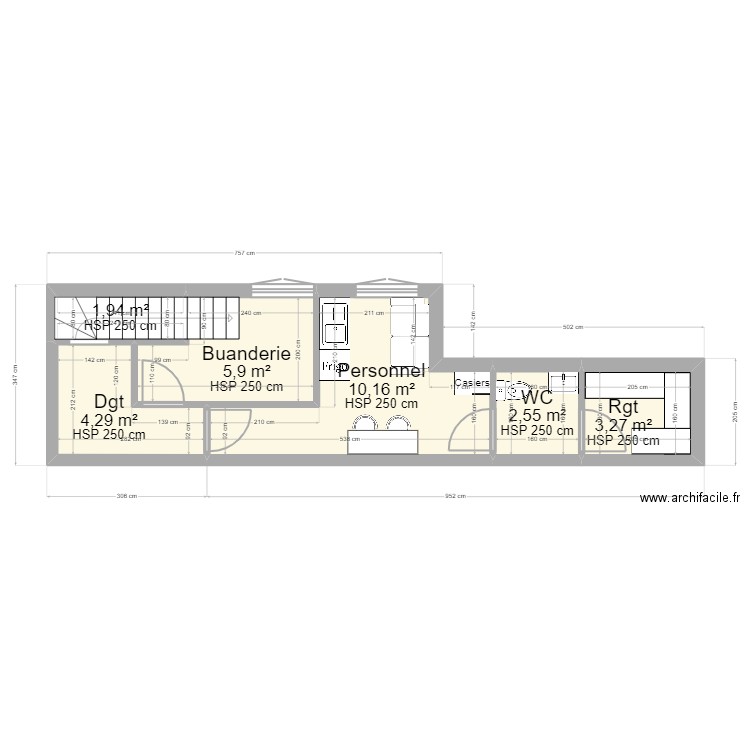 94 St Maur 65 Foch Projet rectif - ArL V2. Plan de 0 pièce et 0 m2