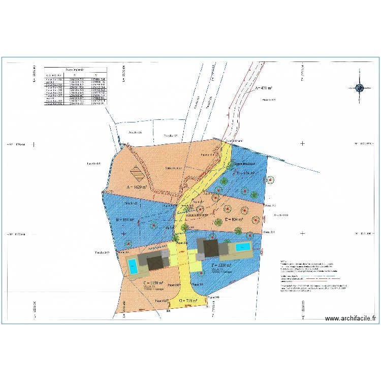 TERRAIN DUME. Plan de 0 pièce et 0 m2