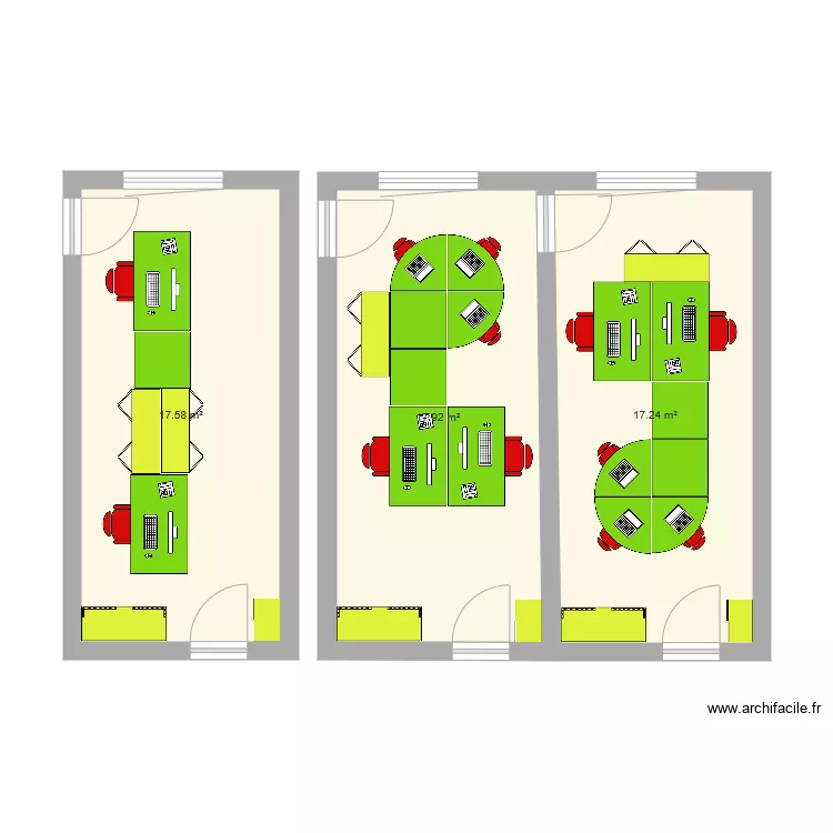 BUREAU 4. Plan de 