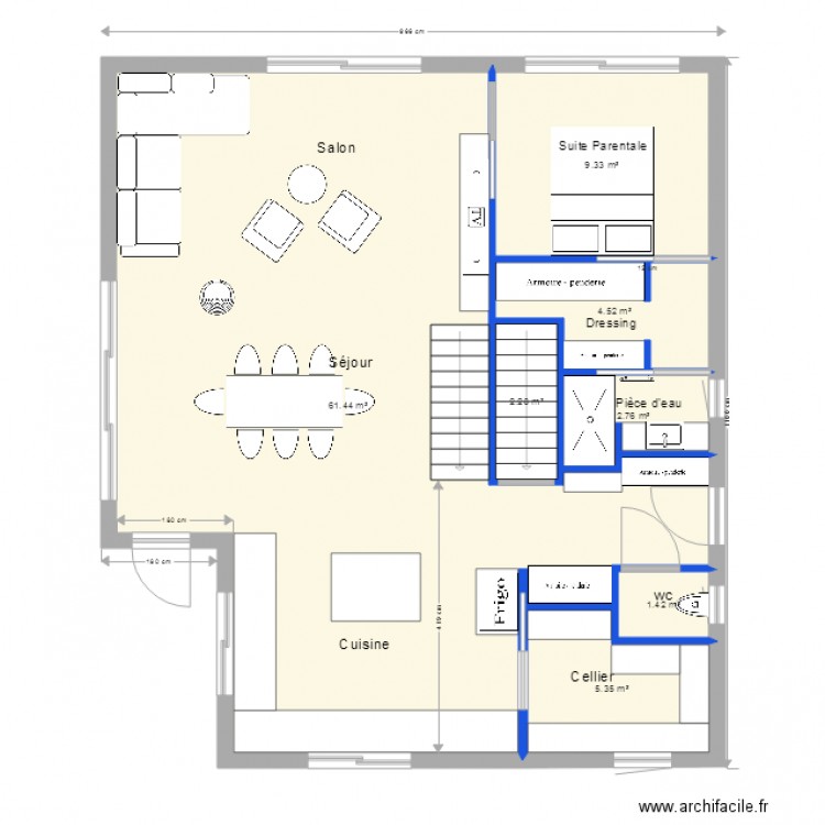 rossy DRESSING n2. Plan de 0 pièce et 0 m2