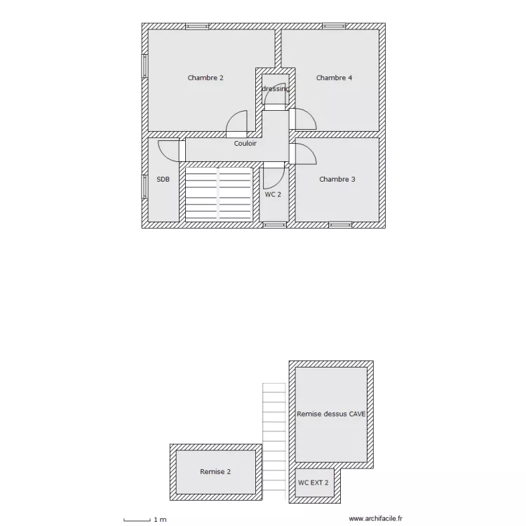 NOURYGAT 1ER. Plan de 