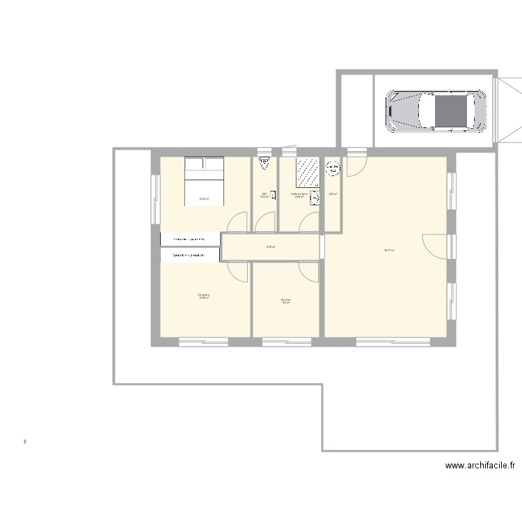 Projet 2. Plan de 0 pièce et 0 m2