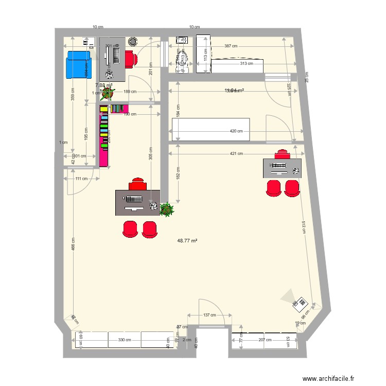 MAGASIN  4. Plan de 0 pièce et 0 m2