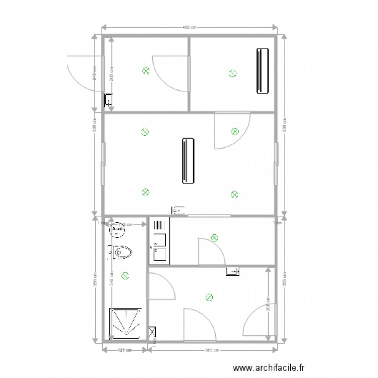 franck pouget. Plan de 0 pièce et 0 m2