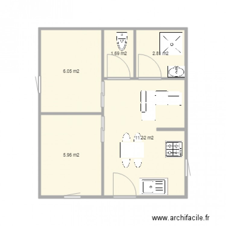bungalow 3. Plan de 0 pièce et 0 m2
