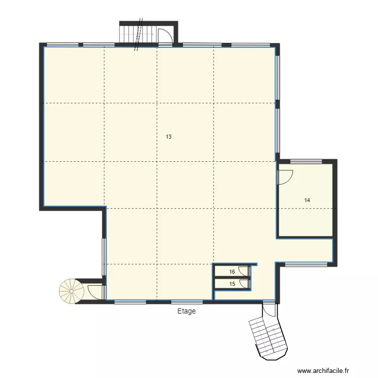 185030 Commune de loisey Etage. Plan de 