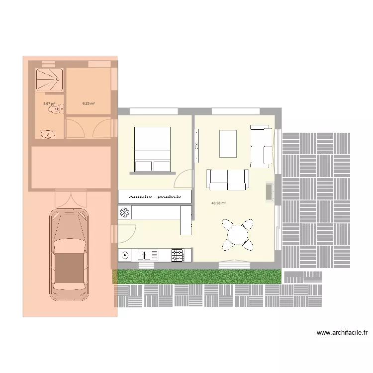 Cube 1CC. Plan de Cube 1CC. Plan de
