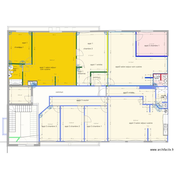 COMBE PROJET. Plan de 0 pièce et 0 m2