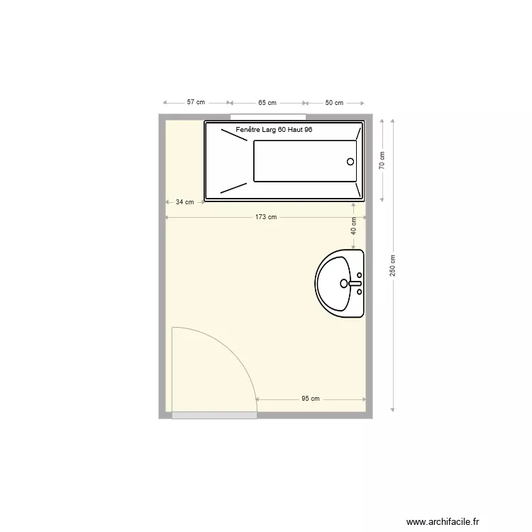 GANOT Existant. Plan de 