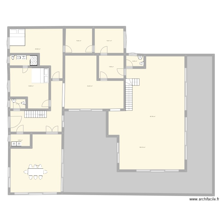 K-projet3. Plan de 0 pièce et 0 m2