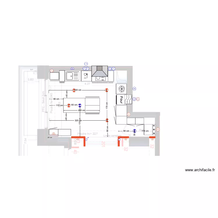 Cuisine TMA 1. Plan de 