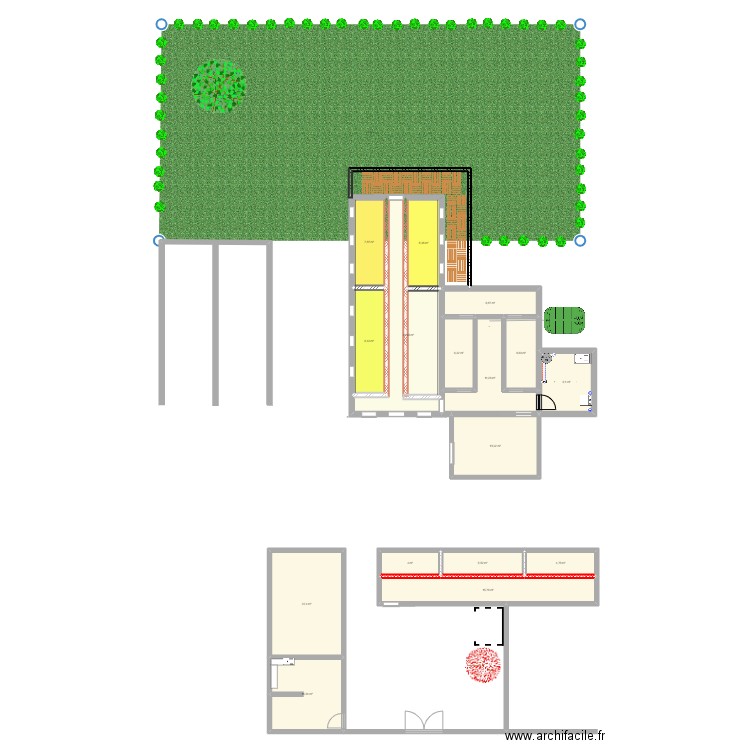 idee de ferme . Plan de 0 pièce et 0 m2