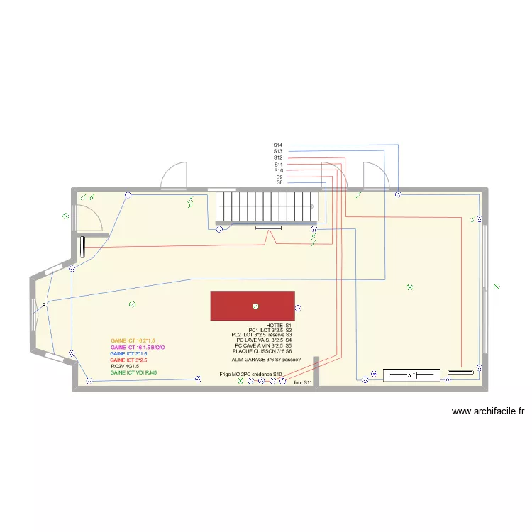 RdC_Sallle_PC. Plan de 