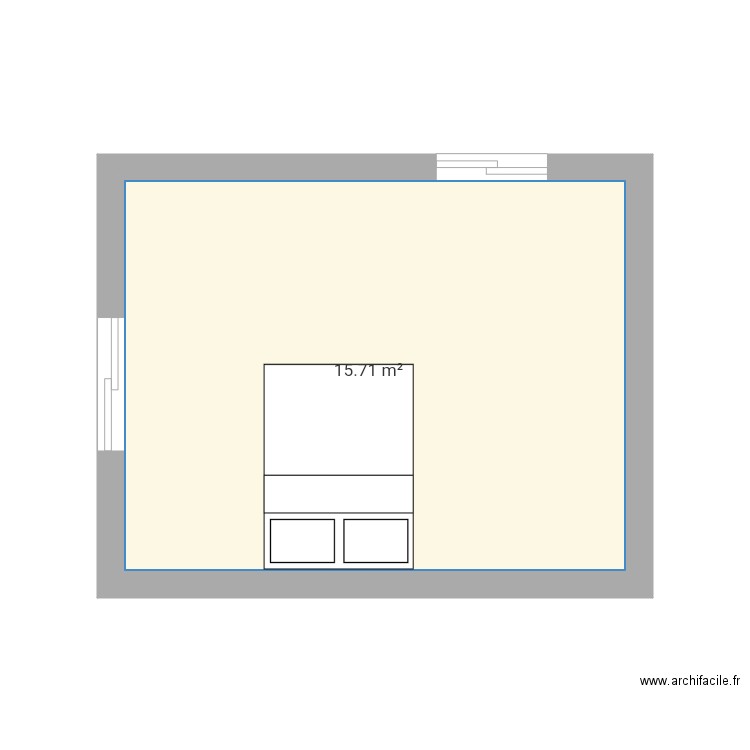 Chambres pour Handicape. Plan de 0 pièce et 0 m2