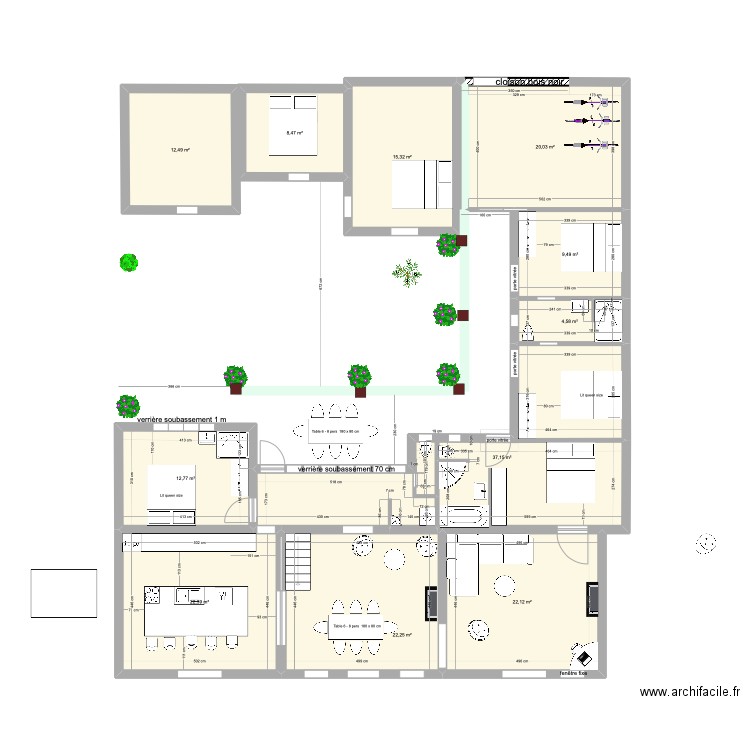 Noirmout 12 bis 8/02/23. Plan de 0 pièce et 0 m2