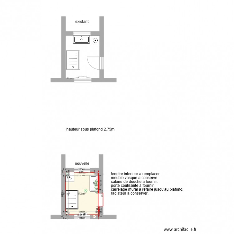 mde galan . Plan de 0 pièce et 0 m2