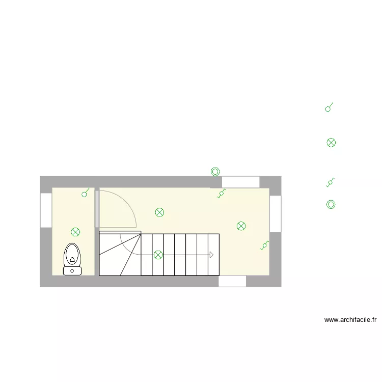 degagement le bon de bon 1 elec fini. Plan de 