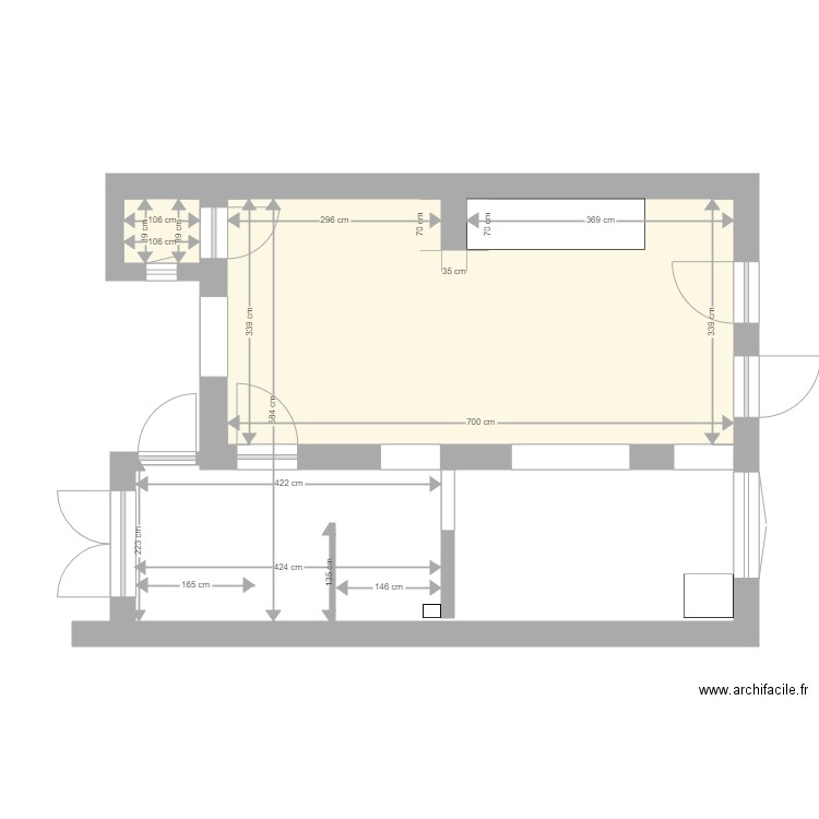 Cuisine. Plan de 0 pièce et 0 m2