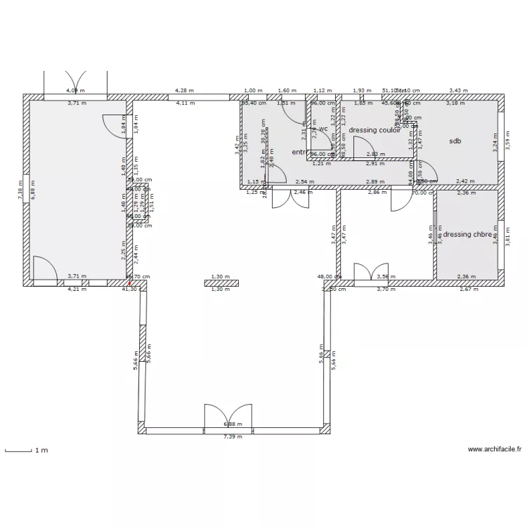 renovation RDC . Plan de 