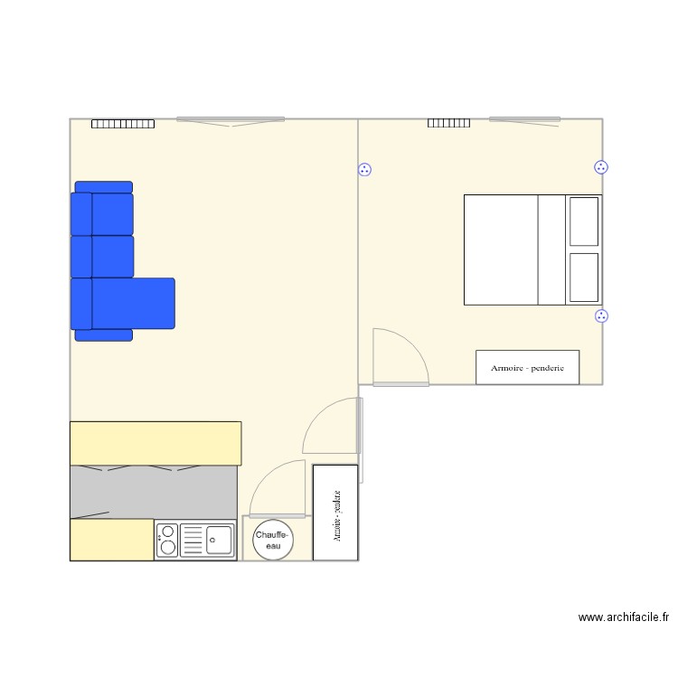 APPARTEMENT1. Plan de 0 pièce et 0 m2