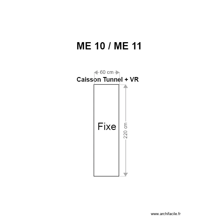 Menuiseries Exterieures Aluminium ME10  ME11. Plan de 