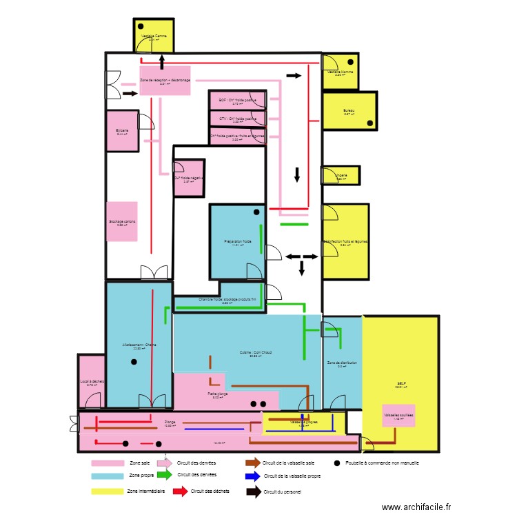 clinique des cèdres. Plan de 0 pièce et 0 m2