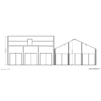 coupe longitudinale batiment E et F