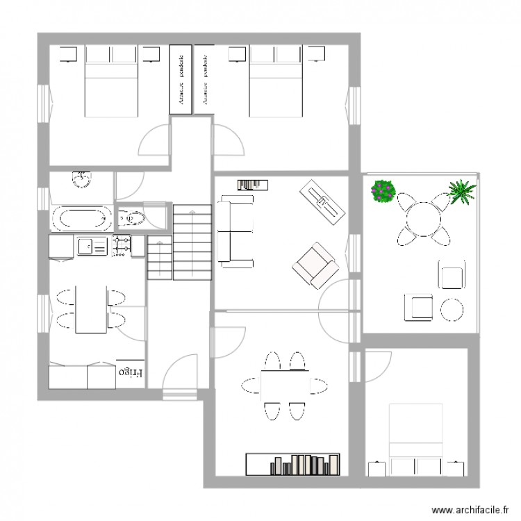 Fongarnand. Plan de 0 pièce et 0 m2