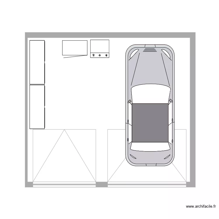 RESERVE B31 Garages 02 et 03. Plan de RESERVE B31 Garages 02 et 03. Plan de