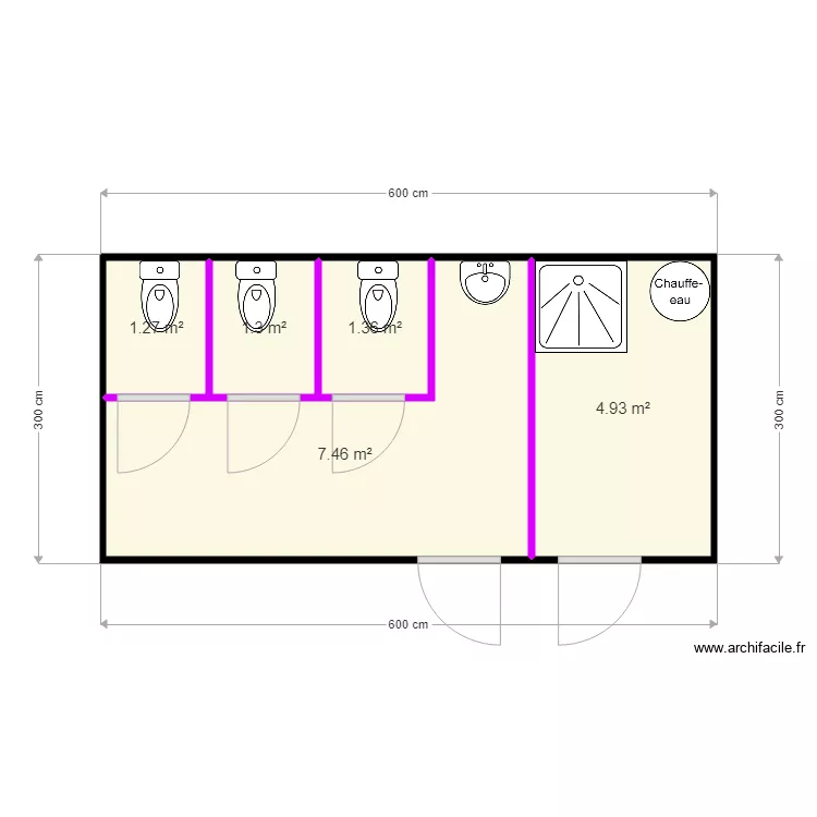 Albatros. Plan de 