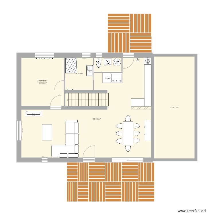 rdc3v2. Plan de 0 pièce et 0 m2