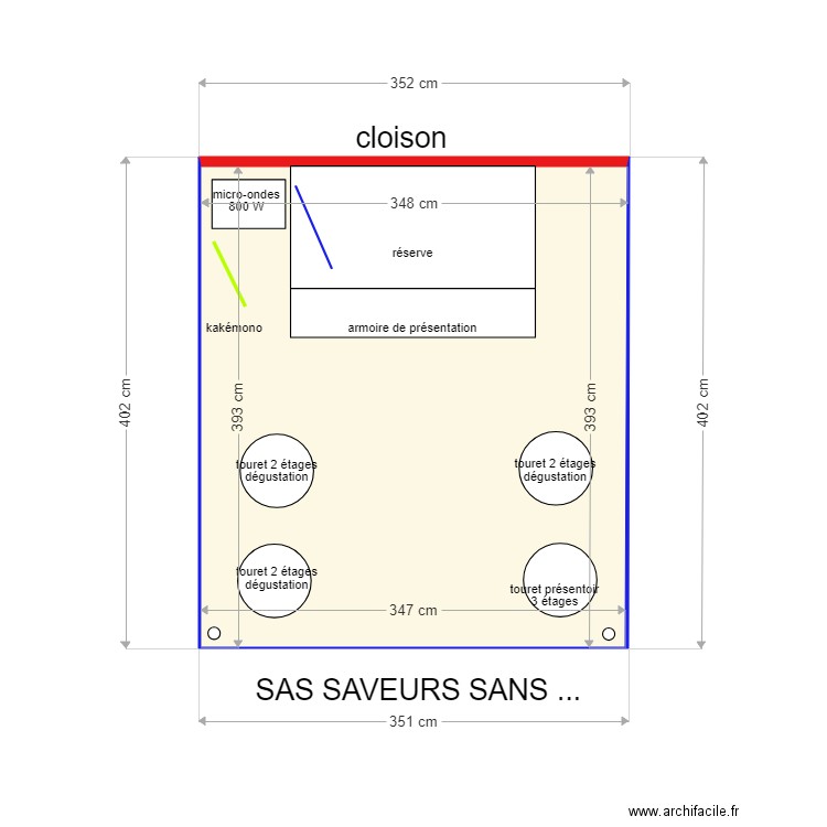 STAND FOIRE DE ROUEN coté 201218. Plan de 0 pièce et 0 m2