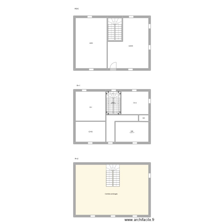 Blanc. Plan de 0 pièce et 0 m2