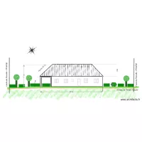 COUPE facade ouest 2